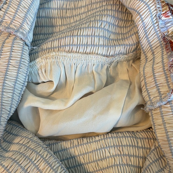 Astr Floral Print Maxi Smocked Dress in Pink and Brown Size M - Picture 12 of 12